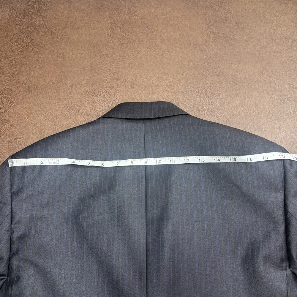 ERMENGILDO ZEGNA for Saks BLACK LABEL 2 Piece Full Suit Men SILK BLEND 40R 35x30